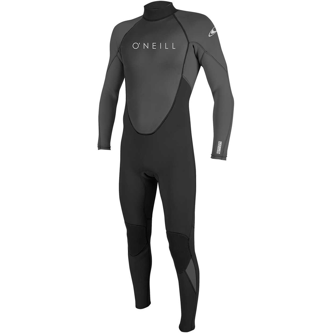 2025 O'Neill Da Uomo Reactor II 3/2mm Back Zip Muta 5040 - Black / Graphite